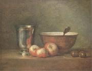 Jean Baptiste Simeon Chardin The Silver Goblet (mk05) Norge oil painting reproduction